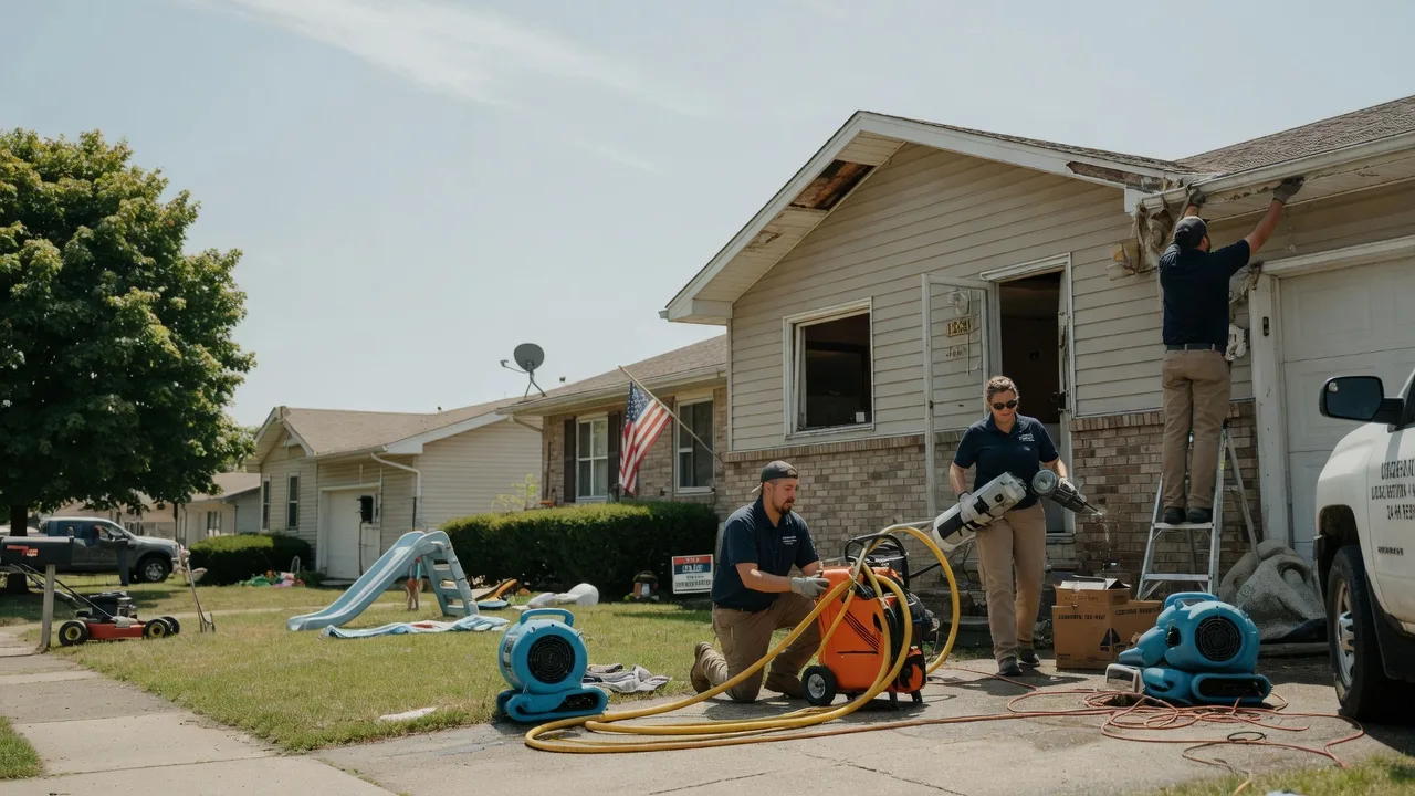 Water Damage Restoration in Harvey, ND near me